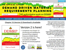 Tablet Screenshot of demanddrivenmrp.com